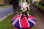 Postbox topper Coronation