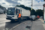 Bin lorry in the North of Croydon