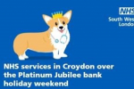 NHS poster for Jubilee weekend