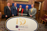 Rowland Brothers family with Executive Mayor Jason Perry and Civic Mayor Cllr Tony Pearson