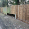 New fencing on Hermitage Road