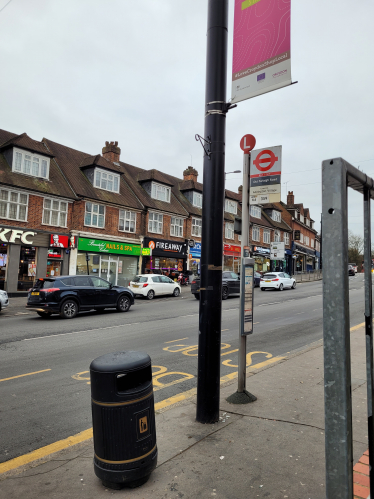 View of Addington Road