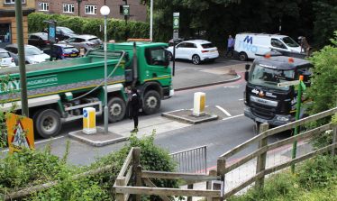 Photo of existing crossing point