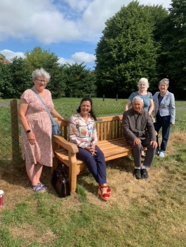 Bench Sanderstead recreation Ground