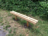 New Bench from the Friends
