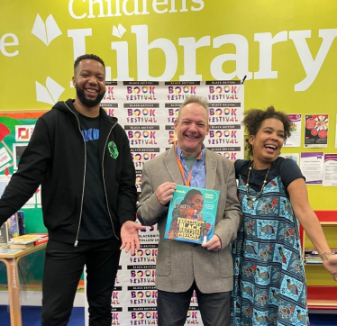 Andy at Black British Book Festival