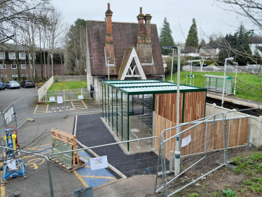 New cycle hub at Kenley station