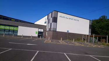 View of Monks Hill Sports Centre