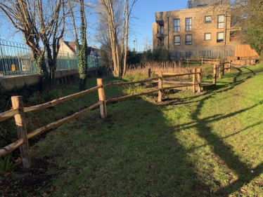 Hamsey Green Pond - Fencing