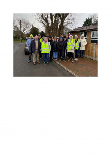 OCRA member ready for their litter pick