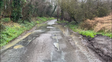 Old Lodge Lane set for a resurface