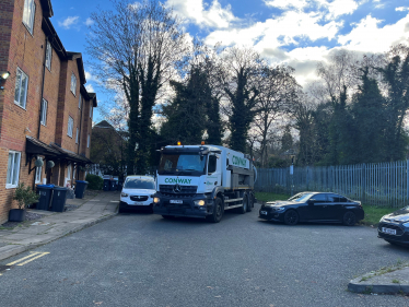 Flood investigation in Purcell Close