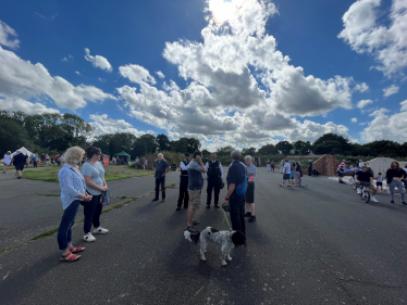 Safer Neighbourhood Team at Kenley Airfield