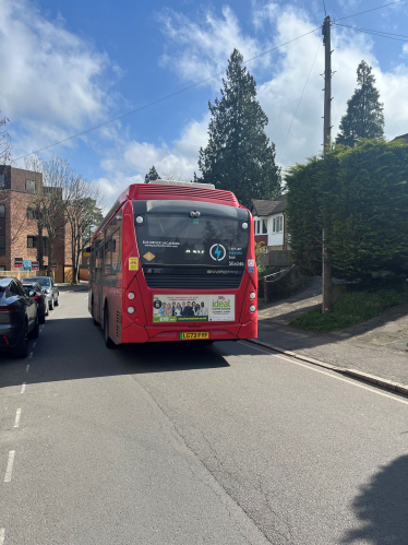 Bus on Kenley Lane