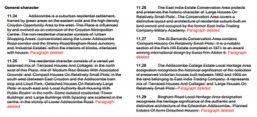 deleted character in local plan